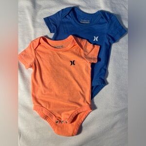 Hurley 6 month onesies - Set of 2